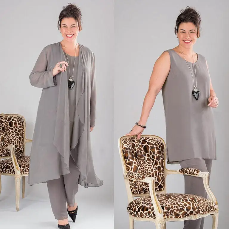 women's plus size petite pant suits