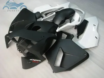

Custom New Injection fairing kit fit for Honda CBR600RR 2003-2004 CBR 600RR 03-04 ABS fairing kits white black bodywork DV50