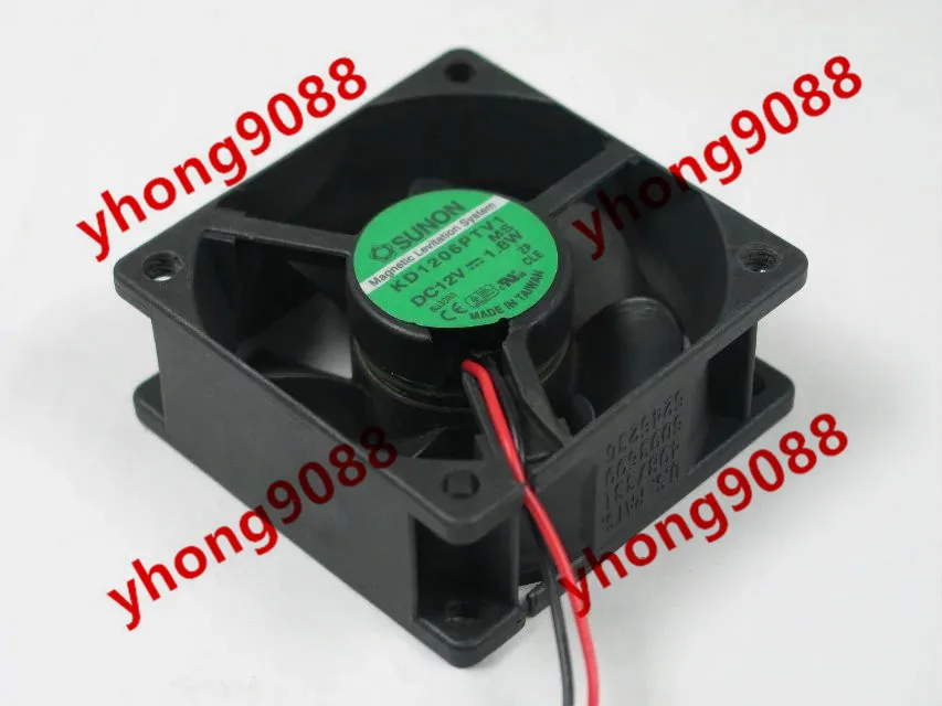 

Вентилятор охлаждения сервера SUNON KD1206PTV1 DC 12 В 1,8 Вт 60x60x25 мм