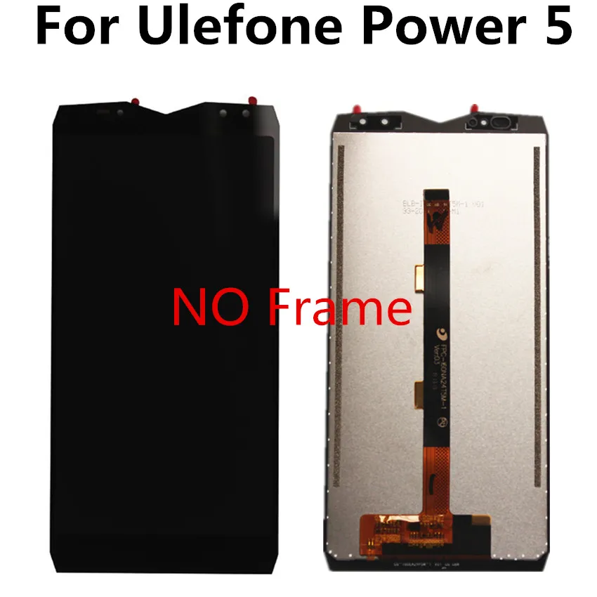 Для Ulefone power 5 lcd power 5 ЖК-дисплей+ сенсорный экран дигитайзер сборка Замена для power 5 lcd