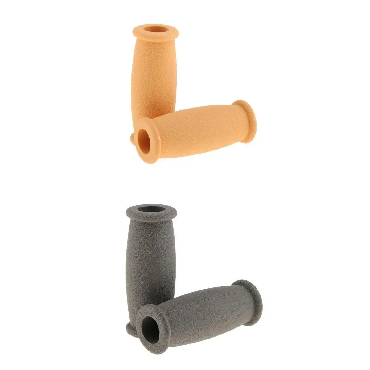 2 Pairs Crutch Hand Grips Rubber Non-Slip Soft Strong Handle Grips Hand Grip Replacement Crutch Accessory Hand Crutch Grips