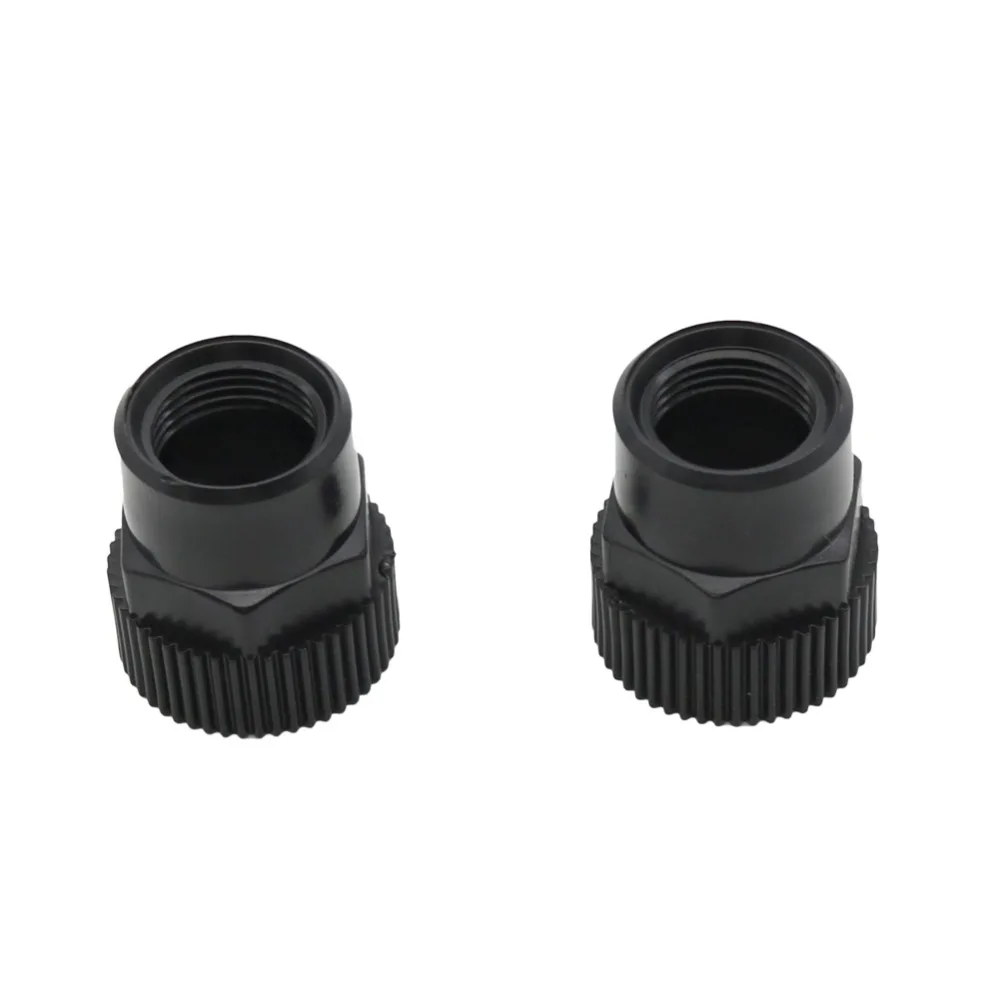 Conector rápido de rosca hembra de 1/2 pulgadas a 3/4 pulgadas Acoplamiento de manguera de fontanería accesorios de tubería de aceite de agua adaptador de boquilla de irrigación 2 pc