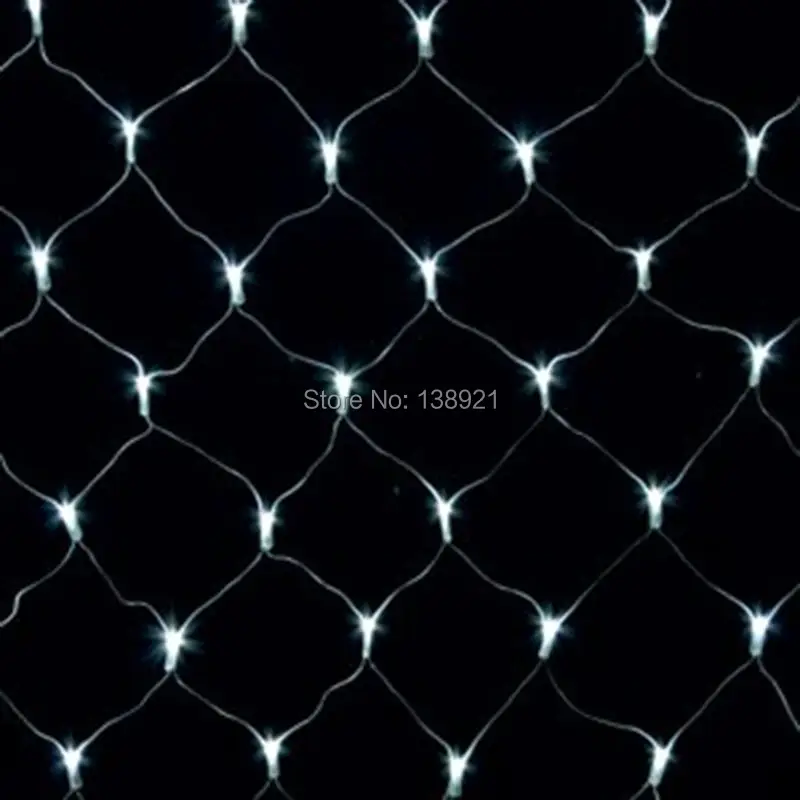 3 м * 2 м 200 LED Чистая Mesh Фея свет шнура Рождество Свадебная вечеринка Фея свет шнура с 8 Функция контроллер EU/US/UK plug