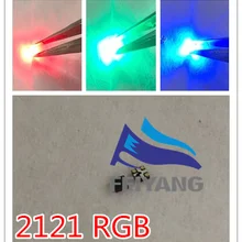 5000 шт. Painel de светодиодный SMD 2121 RGB светодиодный Светодиодный дисплей Tela diodo 2121 SMD СВЕТОДИОДНЫЙ диоды разноцветный набор Радужный светодиодный импортный позолоченный