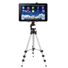 Profesional de la Tableta Soporte de la Cámara Del Soporte Del Trípode para el ipad 2 3 4 Mini Aire Pro para Samsung Tablet PC Soportes de Alta Calidad