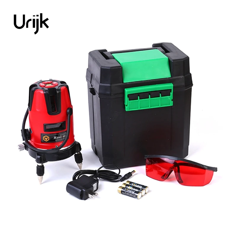 

Urijk Laser Level Automatic Self Leveling 360 Vertical Horizontal Tilt Outdoor Mode Self Receiver Leveling Tilt Laser Tools
