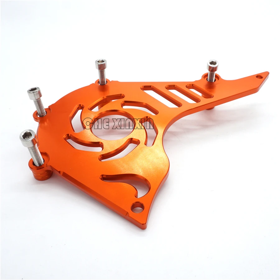 Motorcycle CNC Aluminum Front Sprocket Cover Engine Chain Guard Case Protection for KTM DUKE 200
