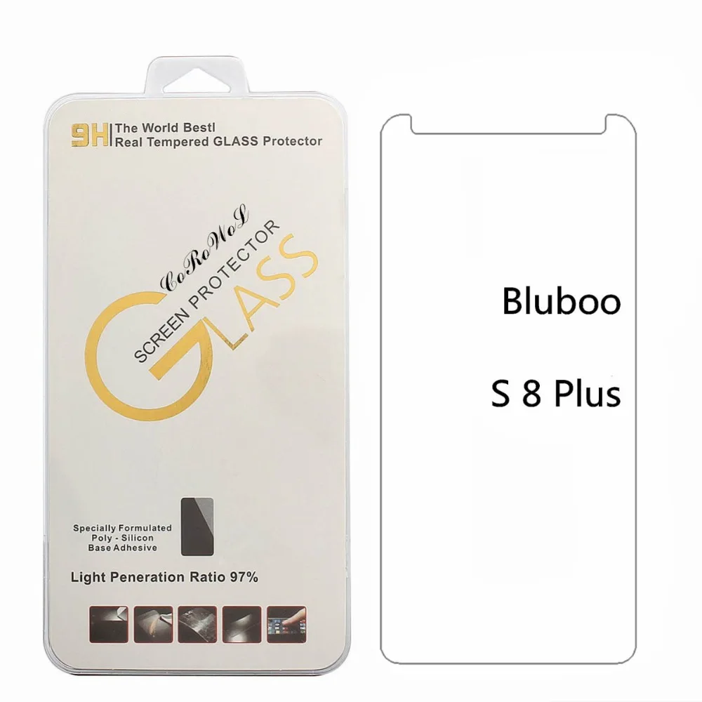 

9H Screen Protector For Bluboo S8 Plus S8 S3 D2 D6 D1 O3 X9 XTOUCH Maya max X fire Xfire 2 DUAL Tempered Glass Phone Films