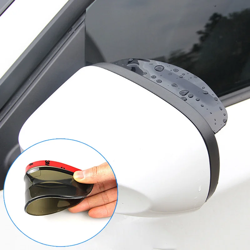 2X Car Rearview Mirror Rain Eyebrow 3D Sticker for Mazda 3 6 CX 5 CX5 CX-5 2 323 MX5 RX8 Axela CX3 626 7 CX7 Atenza CX-7 | Автомобили и
