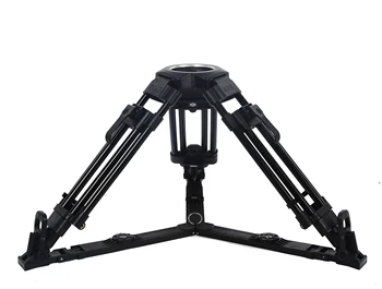 

TERIS Trix Professional Short Tripod Video Camera Tripod Stand 100mm Bowl Load 50KG for HDV FILM CAMERA