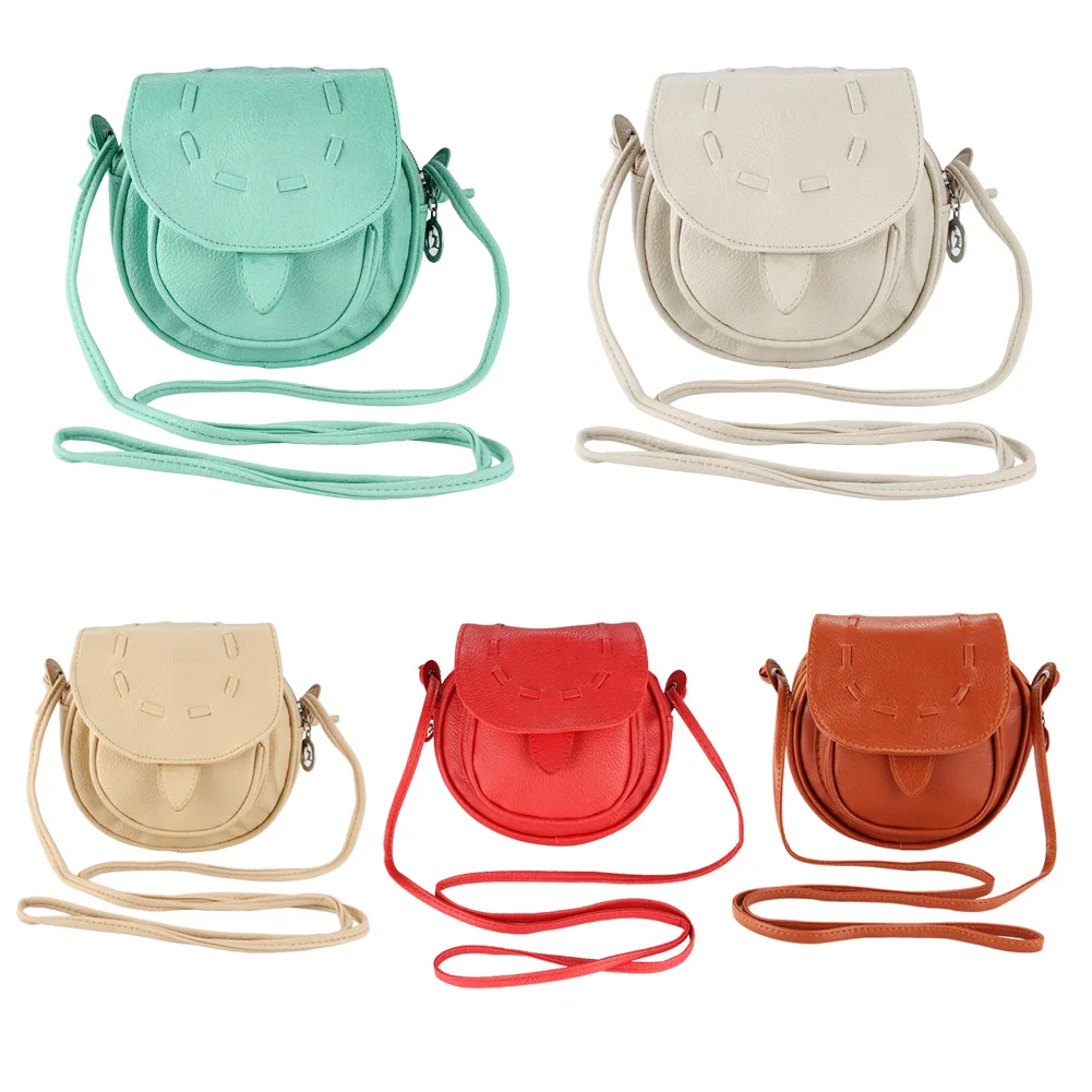 

Women Lady PU Leather Vintage Retro Mini Handbag Tote Shoulder Crossbody Messenger Bags New