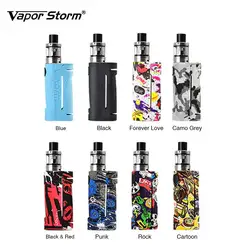 Оригинальный 90 Вт Vapor Storm ECO Kit W/2 мл Vapor Storm танк без 18650 батарея Max Выход Vape поле Mod Vs перетащите 157 Вт/Таро ребенок