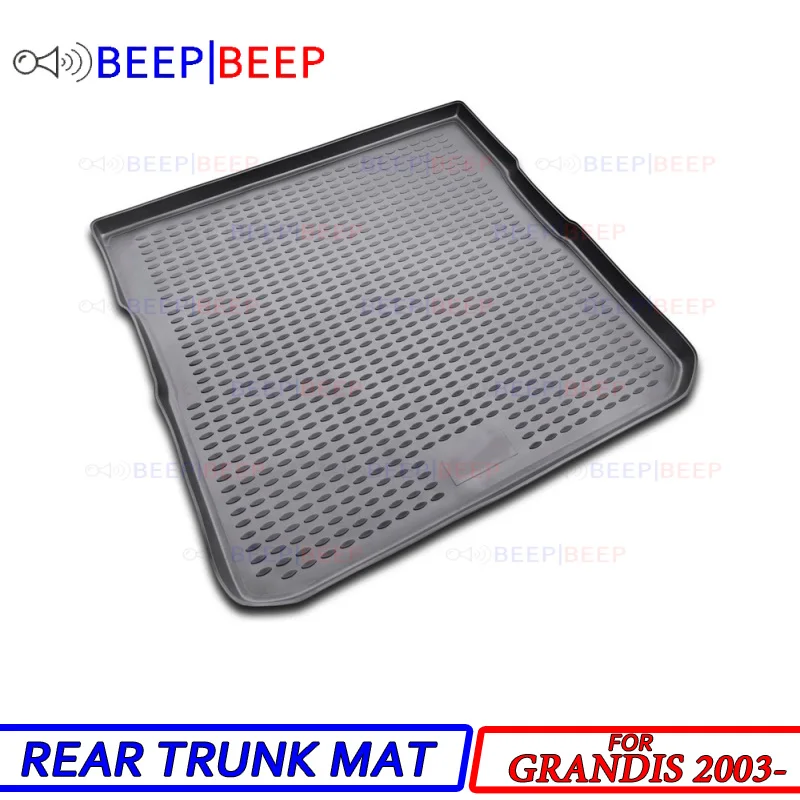 

For Mitsubishi Grandis 2003- car trunk mat rear inner boot cargo tray floor carpet car styling interior decoration accessories