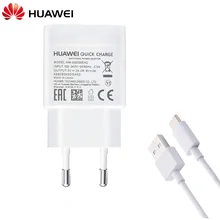 huawei P20 lite ЕС зарядное устройство QC2.0 9 v 2a Быстрый usb type-c кабель Быстрая Зарядка адаптер для honor 9 8 nova 3 3e 3i p9