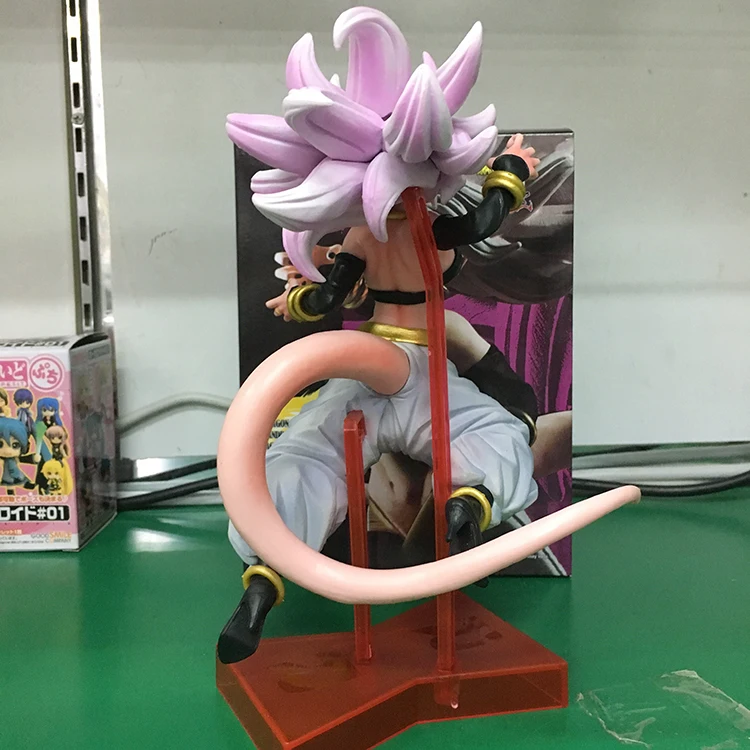 Новая девушка Majin Buu игра аниме Dragon Ball Fighter Z статуя Android NO. 21 розовый боевой фигурка