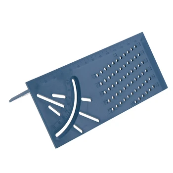 

2019 Woodworking 3D Mitre Angle Measuring Square Size Measure Tool With Gauge & Ruler Tools Best Selling