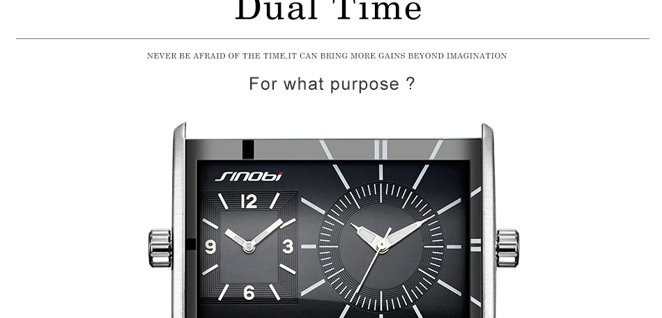 SINOBI бренд несколько часовых поясов модные мужские часы новый дизайн 2018 для мужчин кожа кварцевые наручные часы relogio masculino