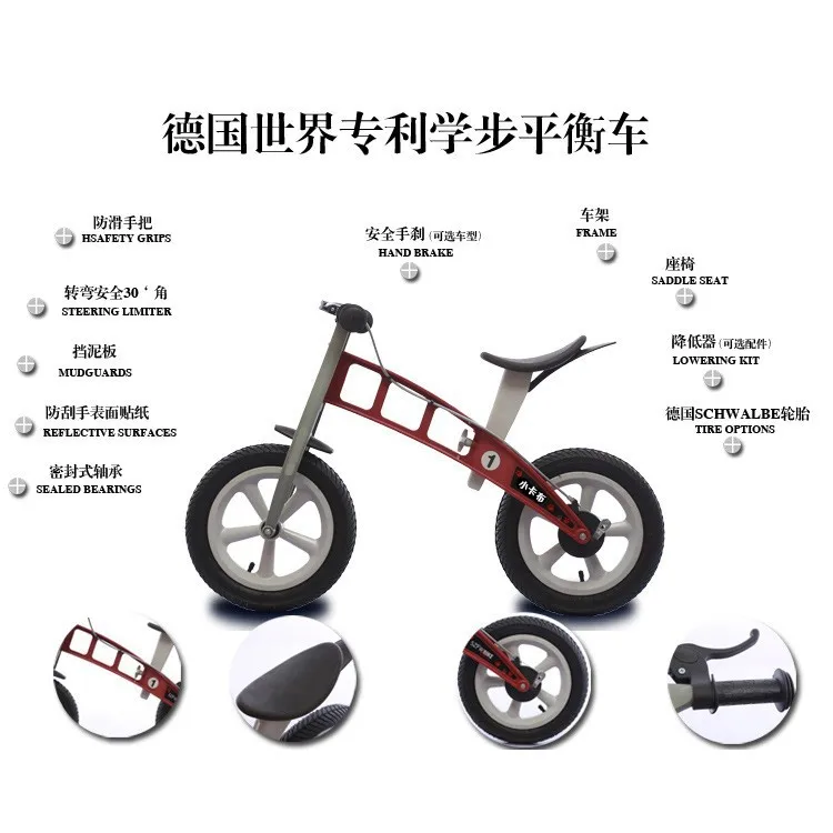 Новая высококачественная детская коляска в виде машины/ходунки/скутер/балансировочный велосипед