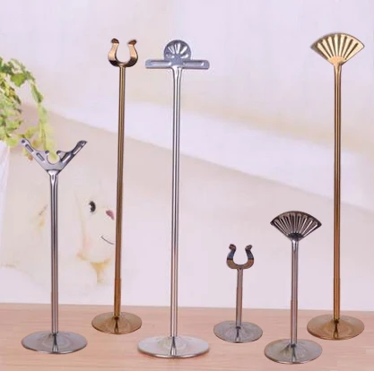 18inch Tall Stainless Steel Table Number Holders Wedding 18inch Tall Stainless Steel Table Number Holders Wedding Stands Frame 10pcs Lot In Candle From Home Garden On
