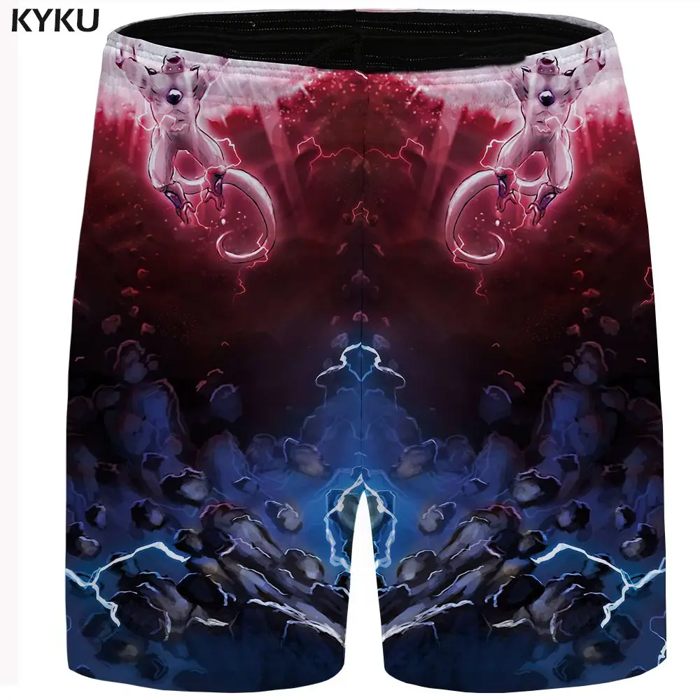 KYKU шорты с драконом мужские повседневные шорты Карго винтажные китайские хип-хоп мужские короткие штаны новые летние крутые размера плюс - Цвет: Mens Shorts 13