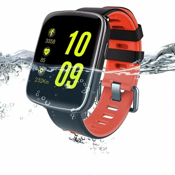 

Smart Watch Waterproof Ip68 Heart Rate Monitor GV68 Bluetooth Smartwatch Swimming with Replaceable Straps for IOS Android Phone