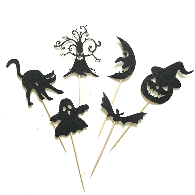 Cake Decorating Supplies Merry Halloween Packaging Candy Box cake topper Gift Chocolate Cookie Dessert Paper Box Decoration (10)