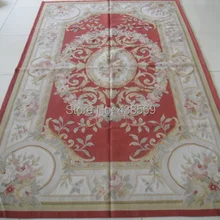 5'X8' французский шерстяные Aubusson ковры ручной работы Новая Зеландия шерстяные и ковры