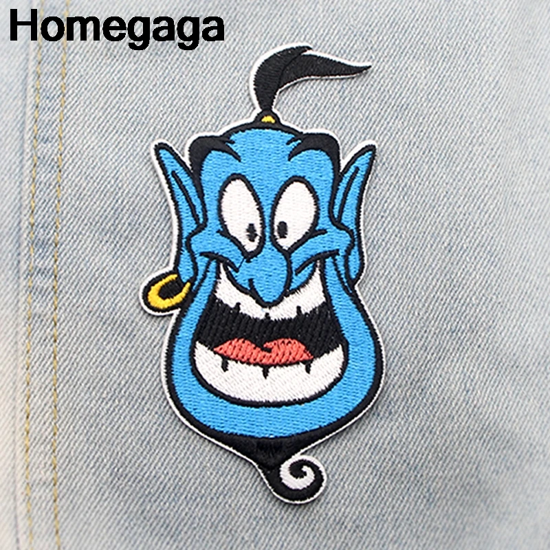 

Homegaga Aladdin and the magic lamp Applique patches stickers pour sewing shirt clothing clothes badges iron on t-shirt D2103