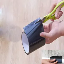 Сильная самоклеящаяся водонепроницаемая черная лента для ремонта водопроводных труб ковш кран Кухонные гаджеты