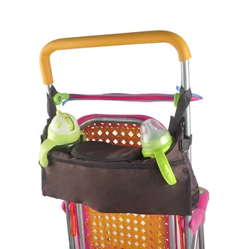 

Baby Stroller Organizer Stroller Bag Accessories Cup Holder Carriage Diaper Bag for Kids Bottles Care Black/pink/blue/coffee