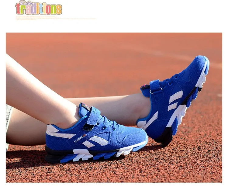 Брендовая дизайнерская обувь для мальчиков кроссовки для школы спортивные детские весенне-осенние кроссовки для детей девочек