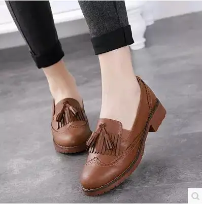 oxford brogues carved