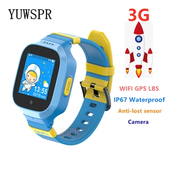 

kids GPS tracker 3G Smart Watches IP67 Waterproof GPS LBS WIFI Positioning SOS call Camera Remote monitor Smart watch TD11 1PCS