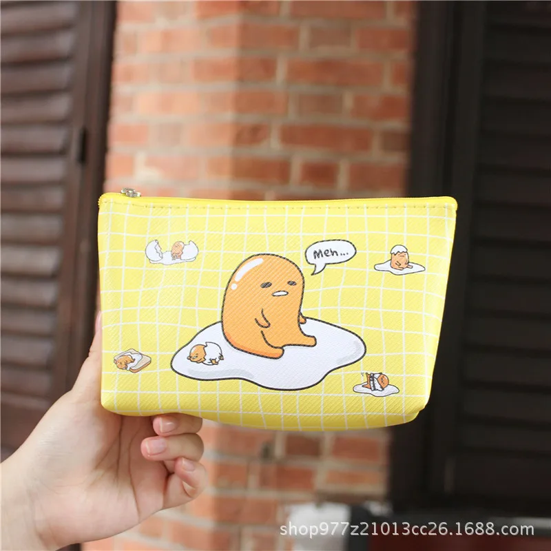 IVYYE 1 шт. Kawaii Gudetama аниме PU Кошелек для монет мягкая сумка для сменки монет мешочек кошелек для денег карта ключ хранения подарок