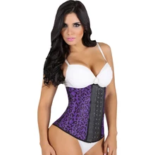 FGirl Gothic Women Corset 9 Steel Bones Latex Waist Trainer Steampunk Clothing Corselet Corsets and Bustiers FG30802
