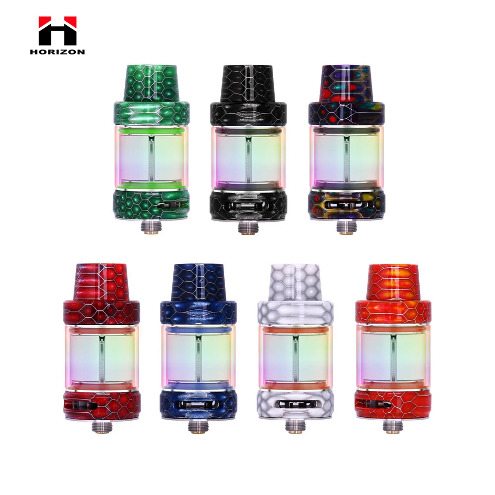 

Clearcance Original HorizonTech Falcon Resin Tank Vape 5ml Electronic Cig Atomizer F1 coil pre-installed For 510 Thread Box Mod