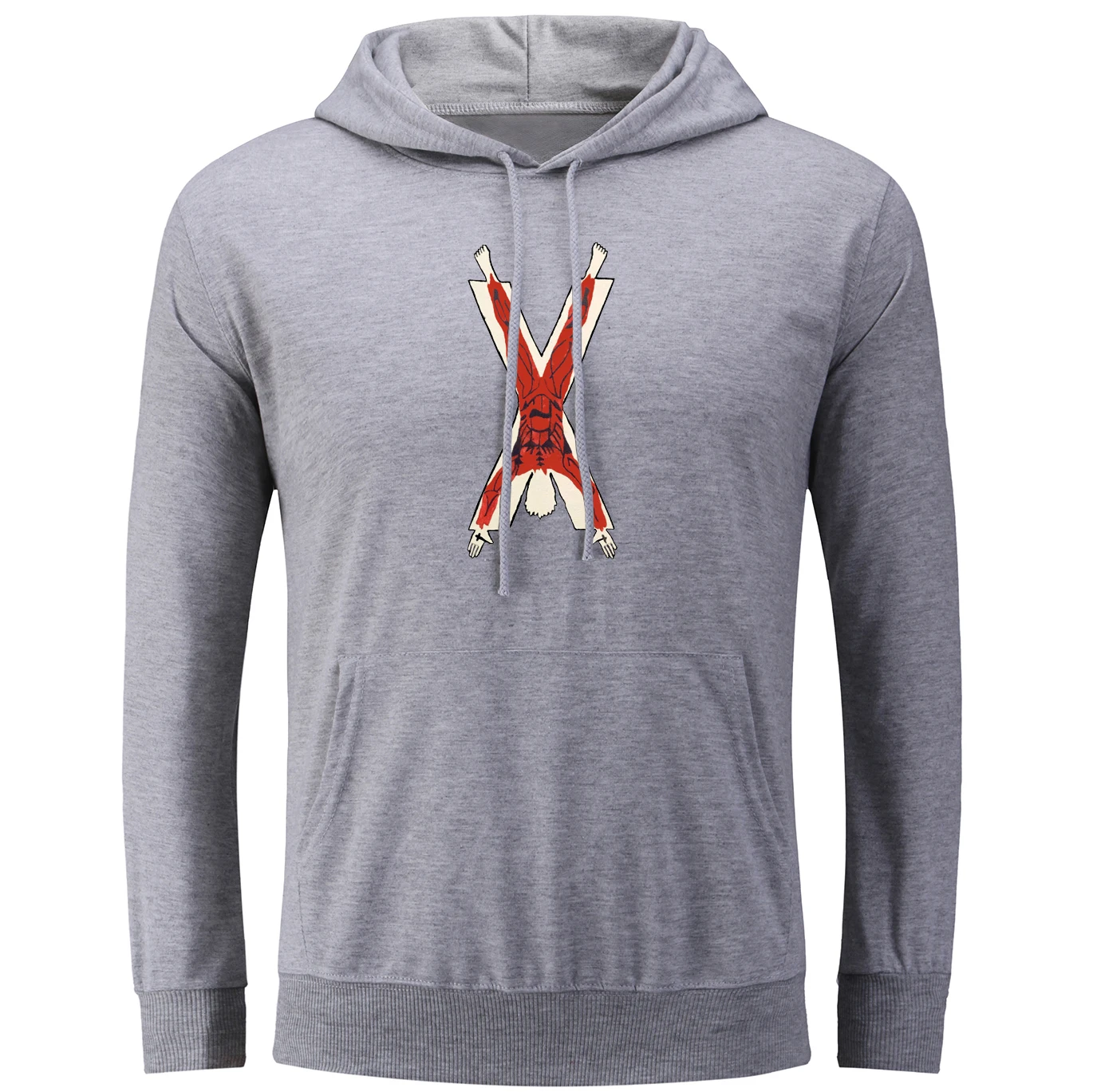Punk Game of Thrones House Bolton Bleeding Man Design Hoodies Men font b Women b font