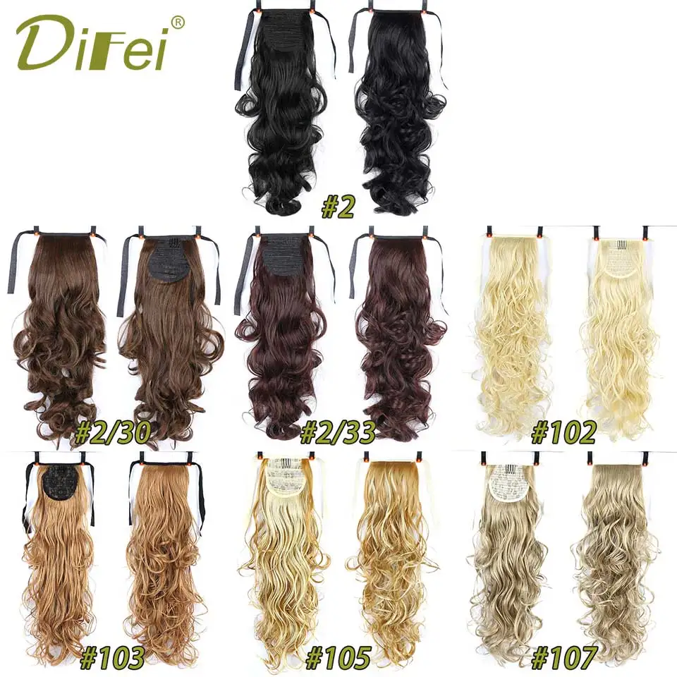 Cheap Rabos de cavalo sintético