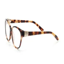 MONGOTEN Женская мода Ретро полный обод ацетат Роскошные Алмазные украшения оптические очки Анти-усталость бренд очки для чтения