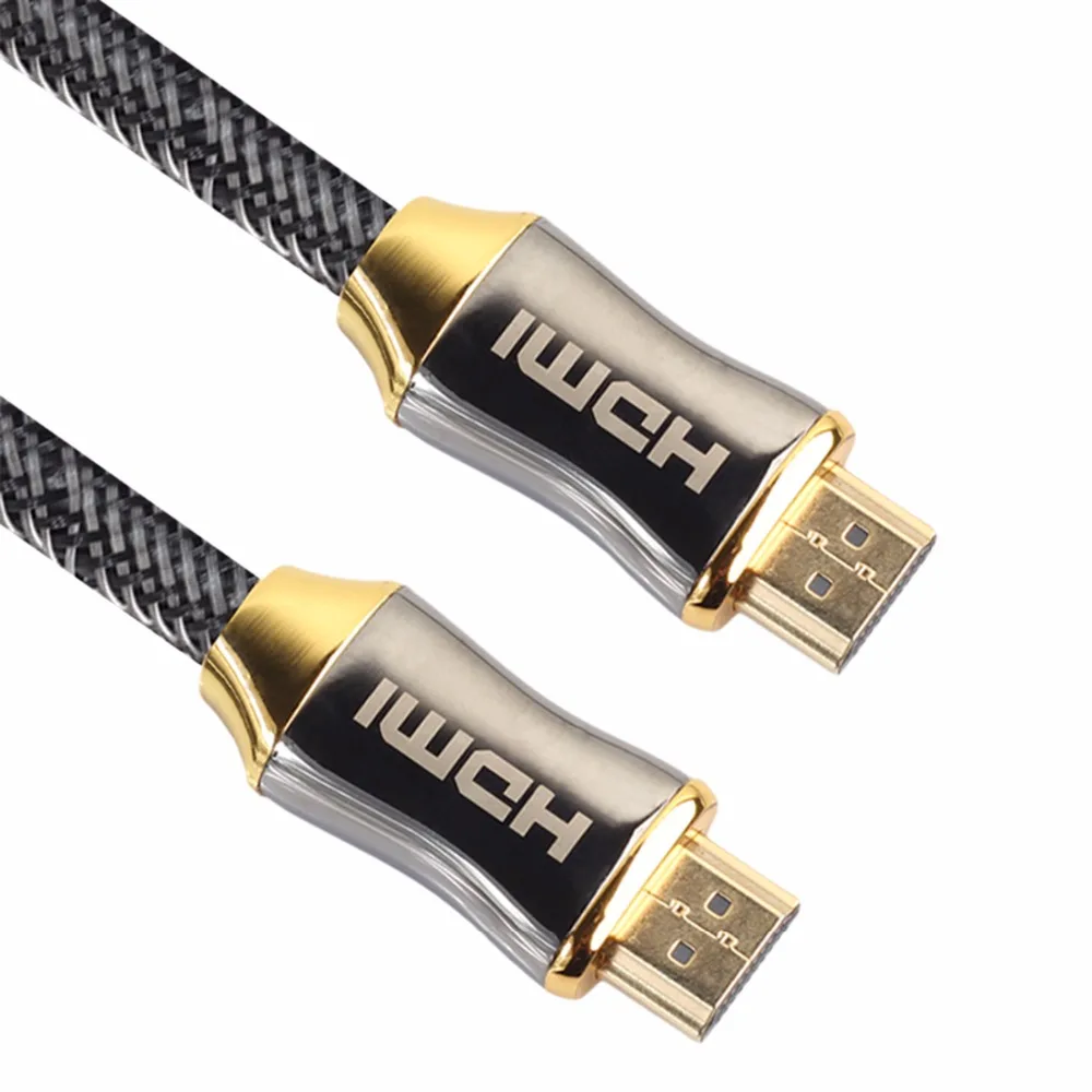 SOONHUA قسط جودة مضفر كابلات Hdmi 4 K V2.0 جدا HD كابل ل HD TV كمبيوتر محمول LCD العارض الكمبيوتر 1 m 1.5 m 2 m 3 m 5 m 10 m