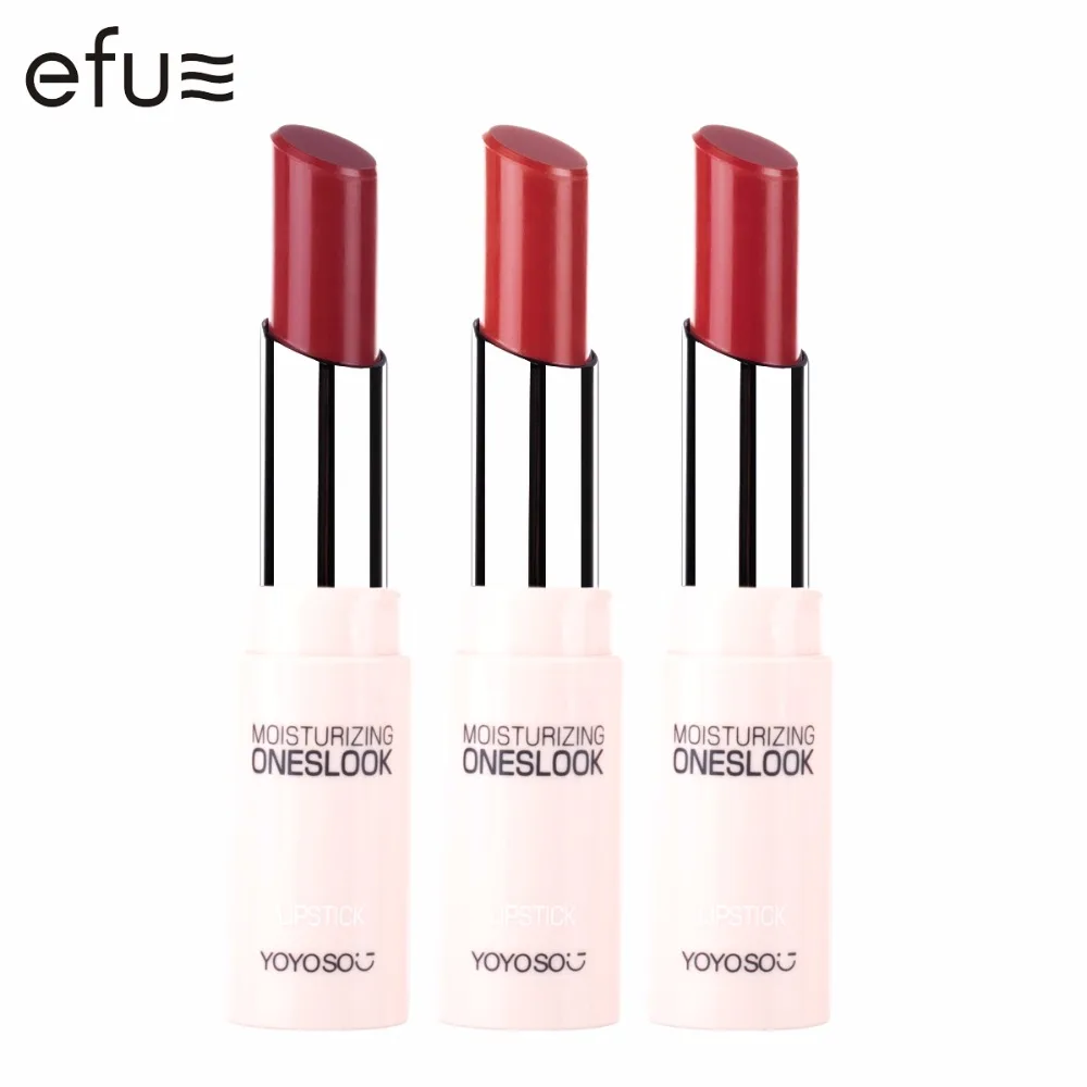 

Waterproof 6 Colors Moisturizing Lipstick 3.5g Beauty Lips Floral Series Makeup Brand EFU #Y3005-3010