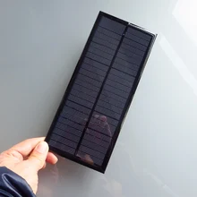 2pcs x 12V 2.5W 208MA Mini monocrystalline polycrystalline solar Panel charge for LED Solar garden lamp Wall light spot lighting