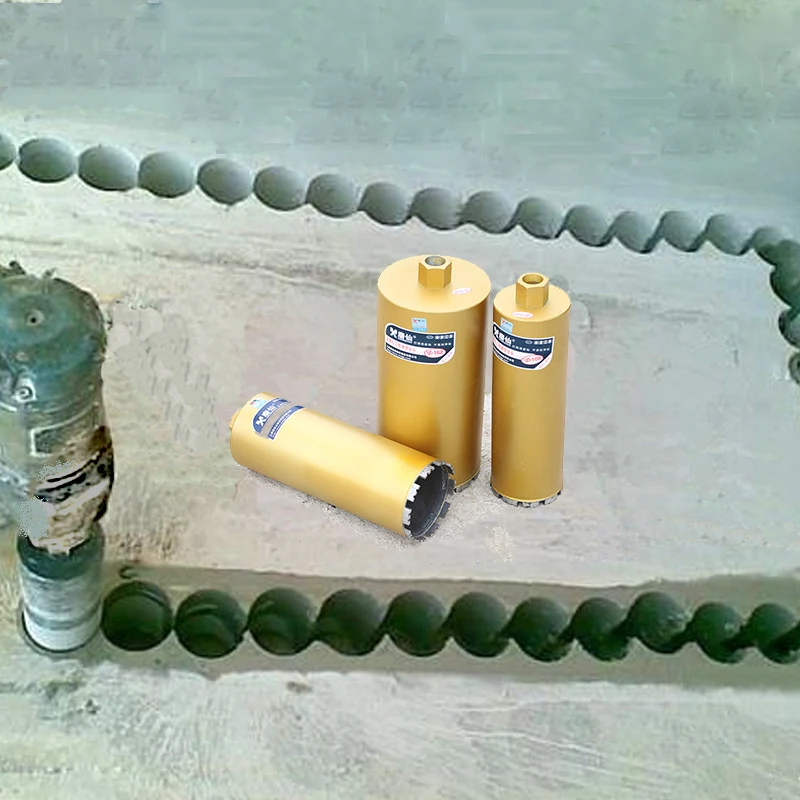 

MX Diamond Dry Drill Bit Hole Hammer Drill Hood Air Conditioning Concrete Wall Perforator drilling Hole opener