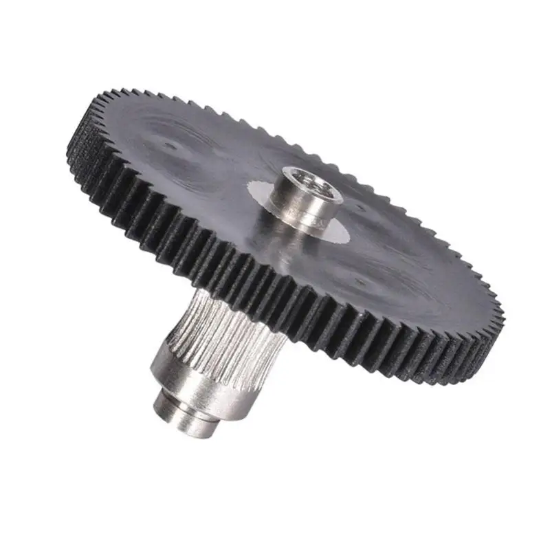 ALLOYSEED E3D Extruder for Titan Extruder Big Gear 66 Tooth Modulus 0.5 Stainless Steel Gear for