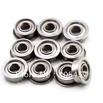 

10pcs Shielded Model Flange Bearing 3 x 8 x 4mm F693zz