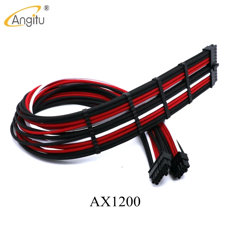 

Premium Sleeved 24Pin Modular Power Cable for Corsair AX1200