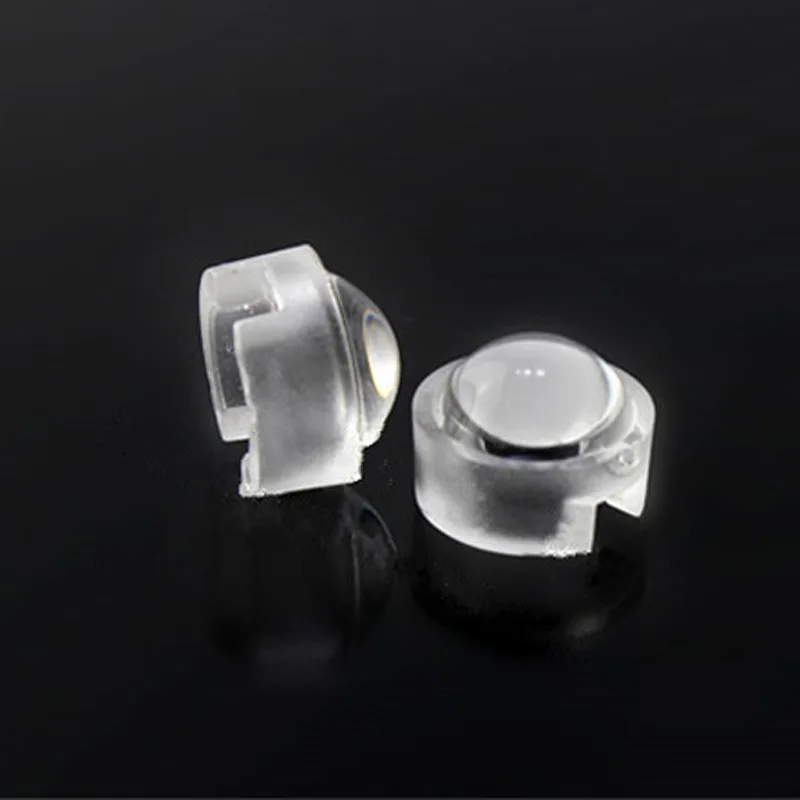 Мини светодиодные линзы 13 мм 1 Вт 3 15 30 45 60 90 100 градусов для Светодиодный CCTV LED PCB