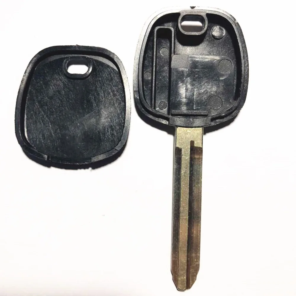

Car Key Blank with Long Place for Chip For Toyota Camry Highlander Toy43 Blade Transponder Key Shell Cover Fob