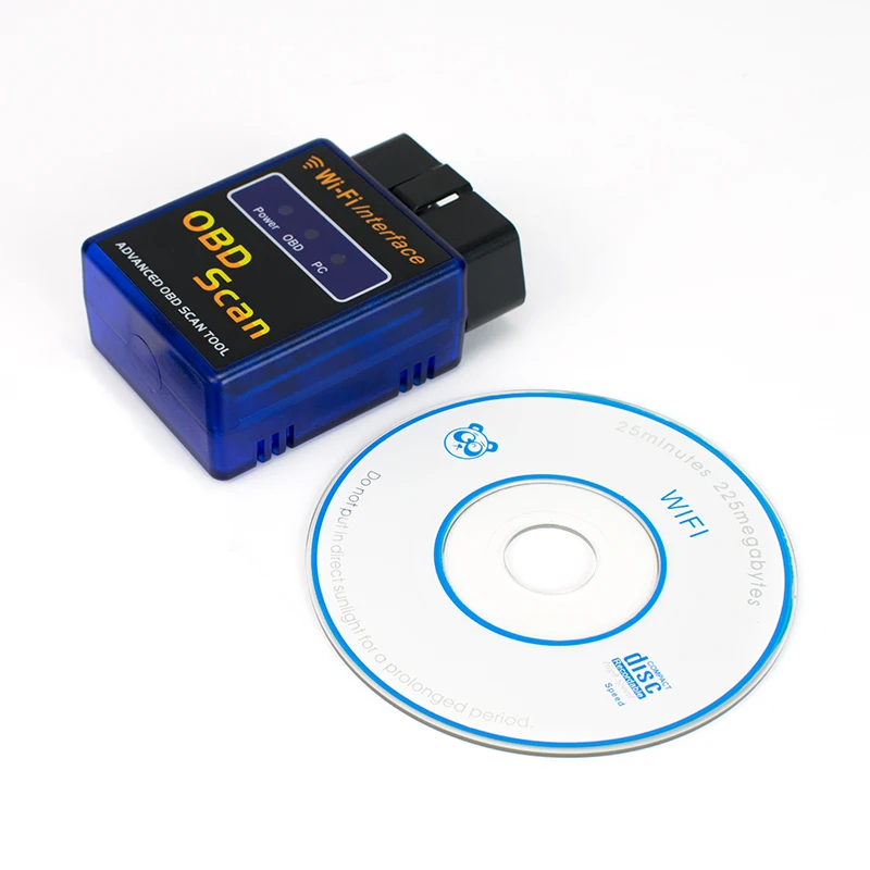 Новейший Wi-Fi bluetooth OBD2 Интерфейс Can-Bus сканер ELM 327 OBD II поддерживает Android/IOS/PC системы OBD2 диагностический инструмент