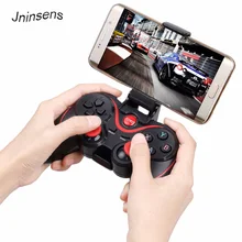 Игровой беспроводной джойстик для смартфона, Bluetooth, Android, геймпад, игровой пульт дистанционного управления для телефона, ПК, ТВ, коробка с держателем